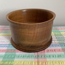 Vintage Wooden Round Trinket/