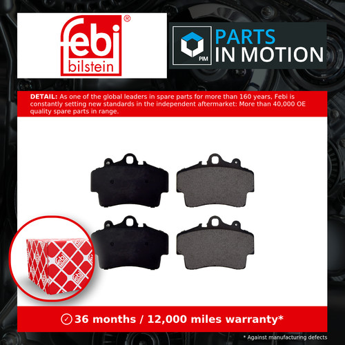 Brake pads set fits - brake,