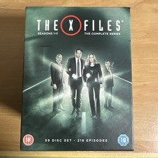X-Files: Complete Series-Seasons 1-11 (DVD, 2018) in slipcase