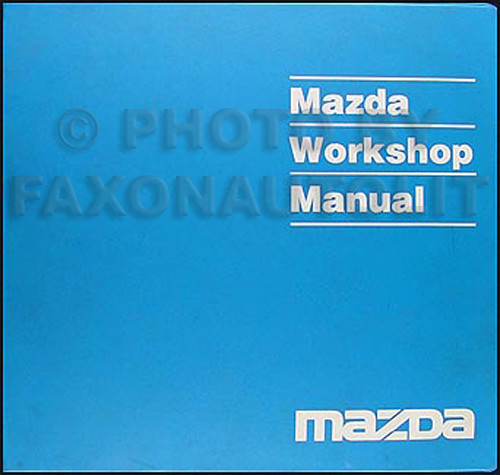 1992 mazda mpv workshop manual - mazda,