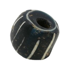 (4030) Classic very large Antique Glass Bead Chevron, Murano-Venezia