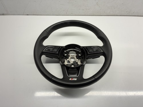 Audi leather sttering wheel - leather,