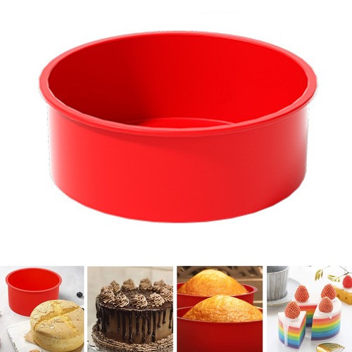 Inch silicone cake tin round - 6,