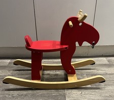 IKEA Rocking Moose Horse Red