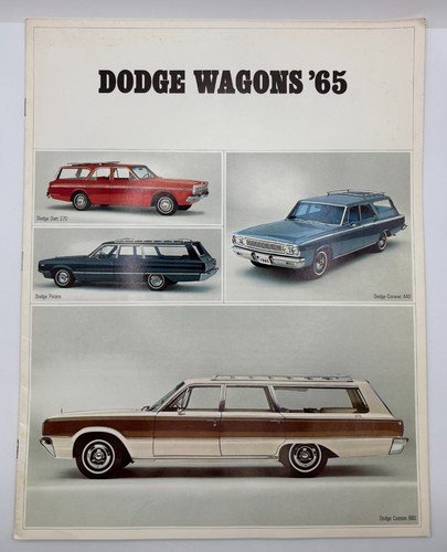 Original 1965 dodge wagons - dodge,