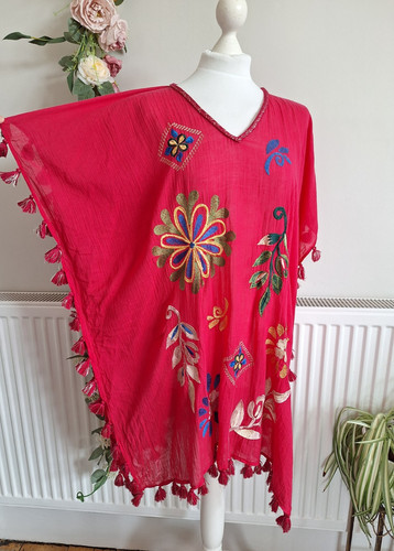 Monsoon suki pink multi - suki, &