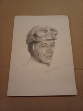 Freddie Frith Sketch By Spencer Edge