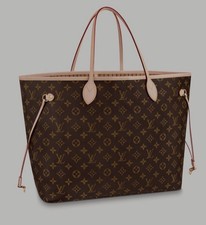 Louis Vuitton Monogram Neverfull GM Shoulder Tote Bag With Dustbag, Box