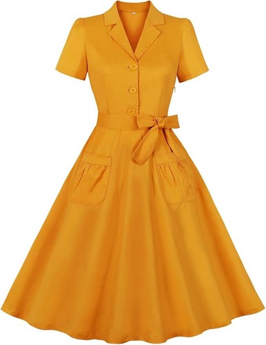 Women vintage dress 1950s - women,
