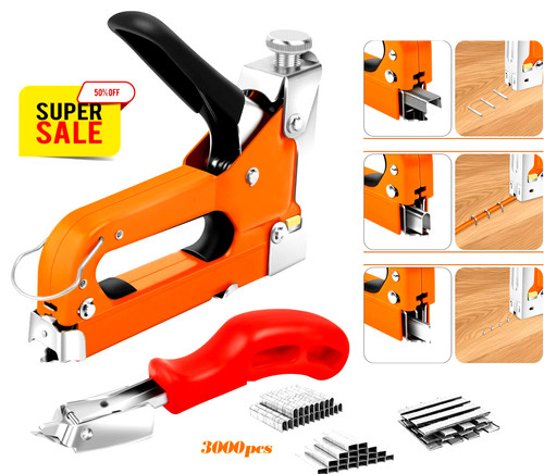 Heavy duty staple gun - in,