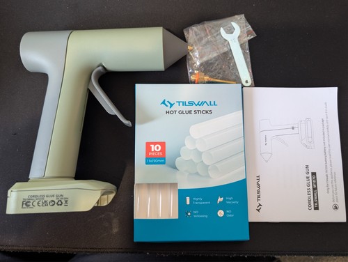 100w cordless hot glue gun - glue,