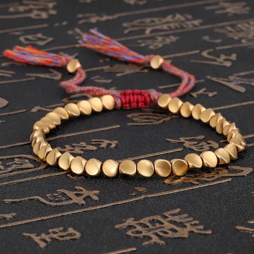 Handmade tibetan copper - tibetan, beads