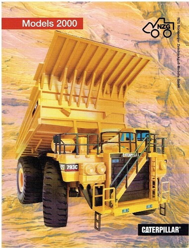 Nzg caterpillar diecast - caterpillar,