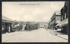 Sudbury Hill London Underground Tube Station, Greenford Road, Middlesex c1910