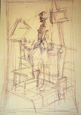 Alberto Giacometti Lithograph