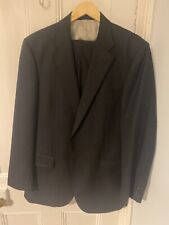 aquascutum suit 44R. Dark Blue Pinstripe