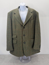 Ratcatcher Tweed Jacket Mens Green Hunting Jacket 46R