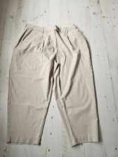 Ladies Beige Next Petite Linen