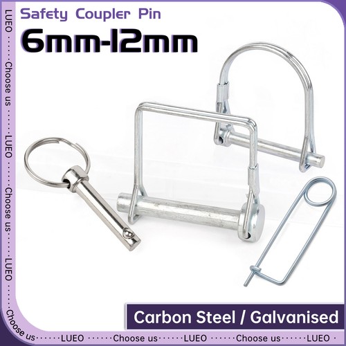 Safety coupler pin shaft - safety,