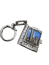 PISA Mini Postcard Accordion Keychain Italy Rare 1960s
