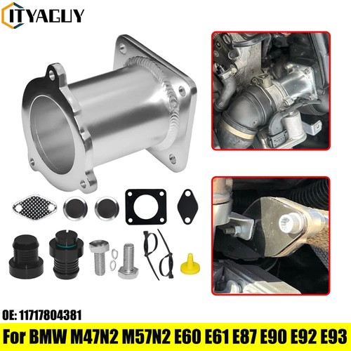 Aluminum egr valve kit - for, bmw