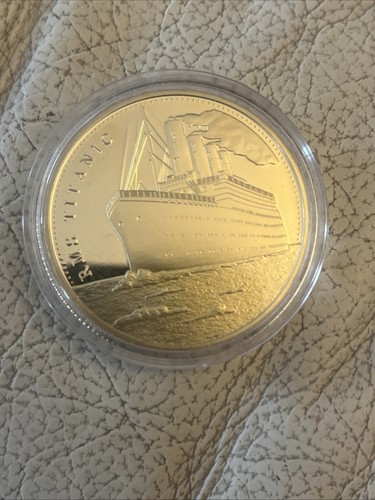Titanic 1912 gold plated - titanic,