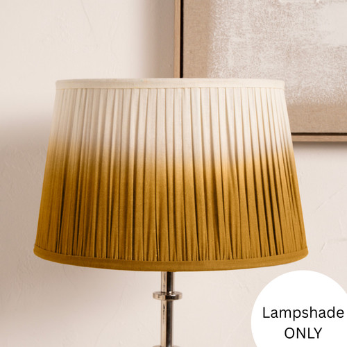 Pleated lampshade empire - lampshade, white