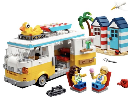 Lego beach camper van - lego®, van-31138