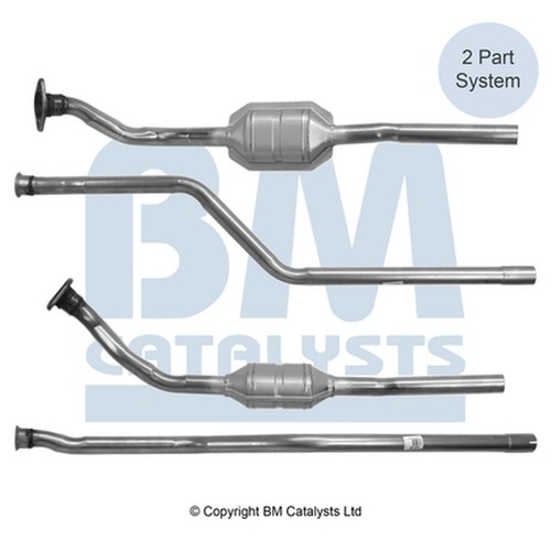 Catalytic converter fit kit - catalytic, +