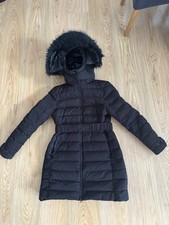 Zara Black Puffer Coat Size M