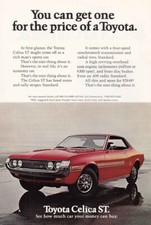 1972 Toyota Celica ST: Get One