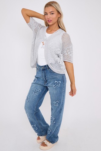 New ladies short sleeve tie - sleeve, up