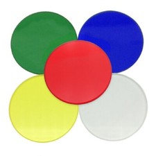 Optical Color Filter 32mm Diameter f/ Biological Microscope Frosted Glass Filter