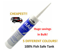 HA6 Silicone Sealant RTV Marine Aquarium 100% Fish Safe Tank Salt Water High Mod