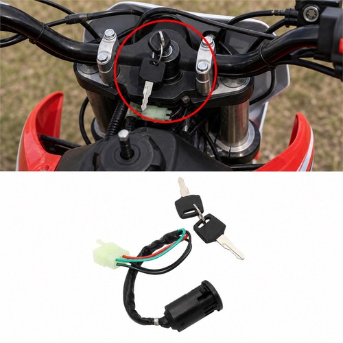 Key ignition start switch - key,