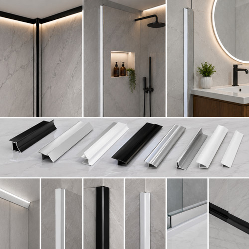 Pvc bathroom panel trims - pvc,