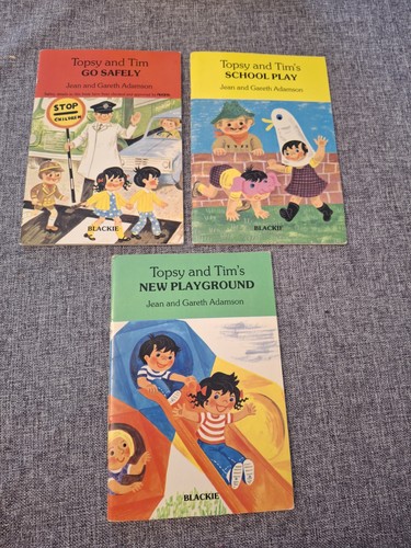 Vintage topsy and tim - topsy, books