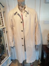 Zara Mens Oat Coloured Winter Coat XL