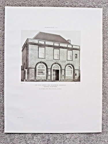 Post office and telephone - office,
