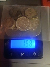  Silver  Coin Lot 1.5 Once No