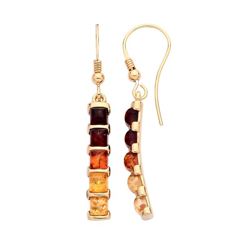 9ct yellow gold - on, silver