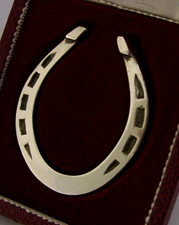 ENGLISH STERLING SILVER HORSE