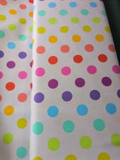 Tula Pink Quilting Cotton Fabric Graywork Disco Poms Whisper Large Dots
