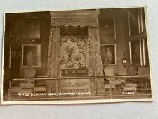 London Postcard King's Bedchamber Hampton Court Palace Richmond Furniture