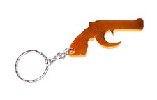 Revolver Keyring Bottle Opener