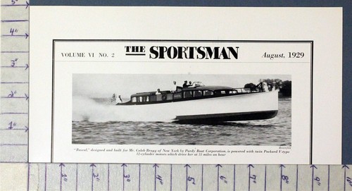 1929 boating nautical rascal - 1929,