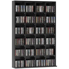 HOMCOM DVD CD Media Storage