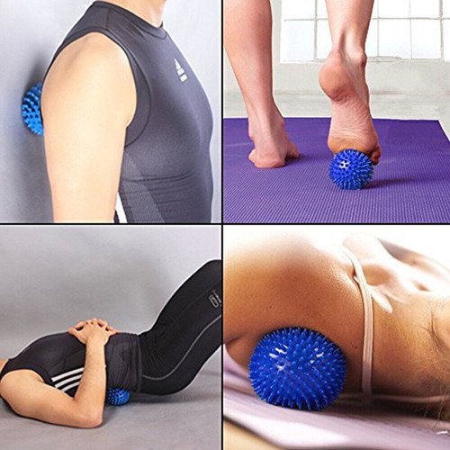 Spiky balls set massage - spiky,