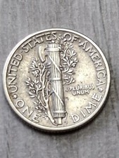 1940 USA One Dime Silver Coin