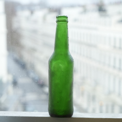 Sugar glass breakaway beer - sugar,